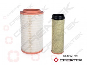 Фильтр воздушный комплект 2 шт. CK4002 CREATEK
