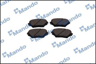 Колодки тормозные TOYOTA Rav 4 (00-) передние (4шт.) MANDO MPT51 MANDO