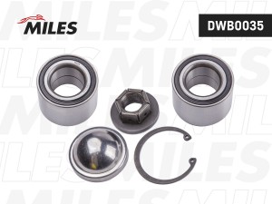 Подшипник ступицы задний без ABS FORD FOCUS/FIESTA/FUSION/MAZDA 2 98- (SKF VKBA  DWB0035 MILES