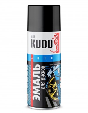 Краска для дисков черная 520мл KUDO KU-5203 KUDO