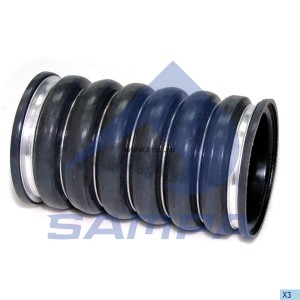 Патрубок SCANIA 4,P,G,R,T series интеркулера SAMPA 041045 SAMPA
