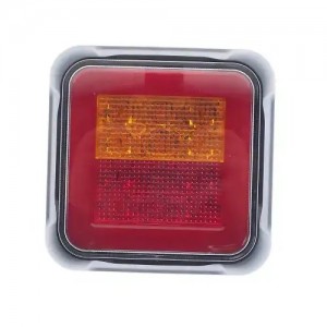 Фонарь задний универсальный светодиодный 12/24V c указателем поворота MEGAPOWER 37017034 MEGA POWER