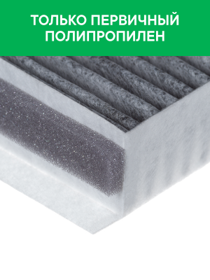 Фильтр воздушный салона AUDI A6 (04-) (1шт.) угольный RAF FILTER RSTC003AU RAF FILTER