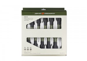 Набор отверток 12 пр (SL, PH, PZ) /ДЕЛО ТЕХНИКИ/ 728125 DELO TEHNICI