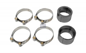 Ремкомплект VOLVO RENAULT коллектора выпускного (хомут 4шт.,втулка 2шт.) DT 2.91084 DIESEL TECHNIC