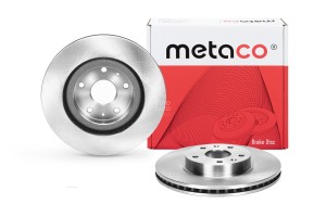 Диск тормозной передний вентилируемый 3050445 METACO