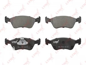 Колодки тормозные передние BD-7590 BD-7590 LYNXAUTO