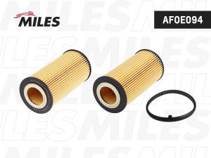 Фильтр масляный (вставка) AUDI A3/A4/TT/SKODA OCTAVIA/VW G5/PASSAT 2.0/2.5 03- ( AFOE094 MILES