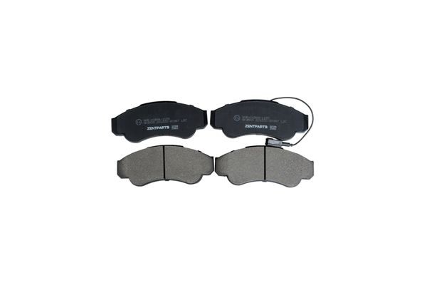 колодки дисковые передние! Peugeot Boxer 2.0HDi/2.8HDi, Fiat Ducato 2.8D/JTD 02> Z07299 ZENTPARTS