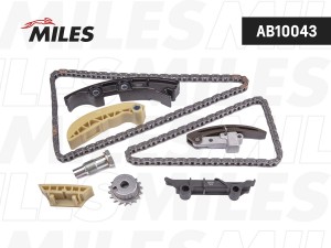 Комплект цепи ГРМ (co звездочками INA 553 0048 10) VAG 3.2 V6 99- AB10043 AB10043 MILES