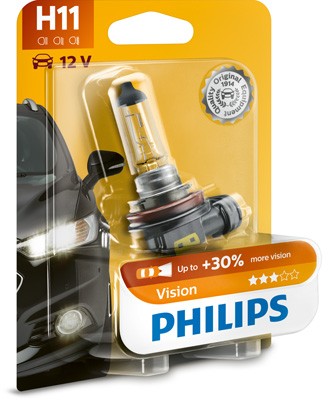 H11 12V-55W +30% +30%, PGJ19-2 12362PRB1 PHILIPS