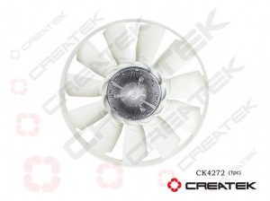 Вентилятор в сборе с гидромуфтой CK4272 CREATEK