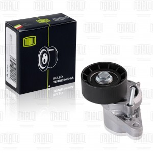 Ролик привод. ремня Renault Logan (04-) 1.4i/1.6i 8V с ГУР и AC (с натяж. мех.)  CMS 0908 TRIALLI