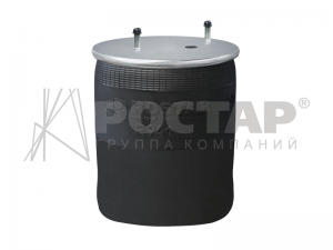 Пневморессора BPW (без стакана,2 шп. M12 смещены,1 отв.штуц. M22х1.5мм) ROSTAR R941DG ROSTAR