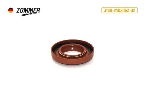 Сальник хвостовика для а/м УАЗ (42х75) "ZOMMER" мост "Спайсер" красный 20045 ZOMMER