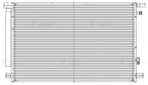 Радиатор кондиц. для а/м Toyota Camry (XV70) (18-) (LRAC 1941) LRAC 1941 LUZAR