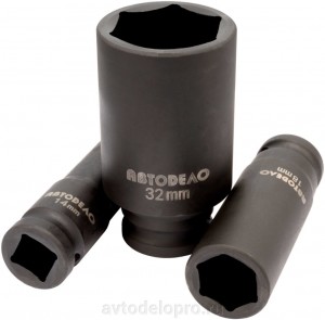 Головка торцевая ударная 1/2" (10) "АвтоDело" (L-78 мм) 40010 AVTO DELO