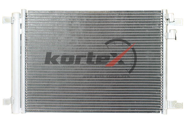 Радиатор кондиционера с ресивером  Skoda Octavia A7 (13-)/VW Golf VII (12-) (LRA KRD2194 KORTEX