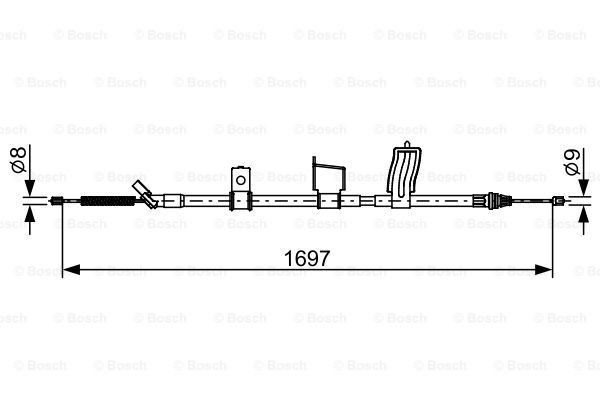 NISSAN X-TRAIL (T31) 1 987 482 628 BOSCH