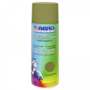 Краска-спрей (хаки) № 90 272 мл ABRO MASTERS SP090AM ABRO