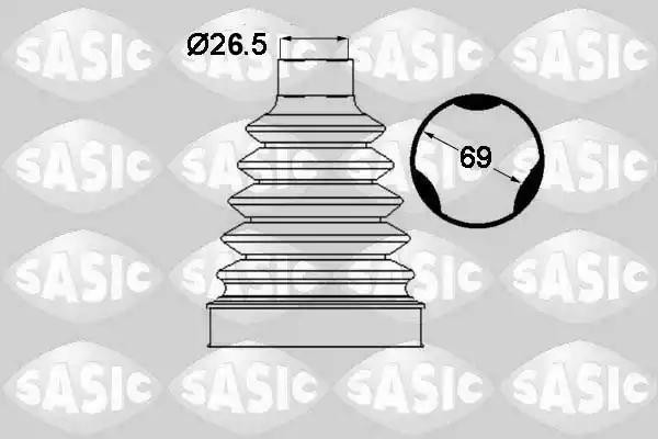 Пыльник ШРУСа внутренний RENAULT MEGANE III 1.5dCi 1904017 1904017 SASIC