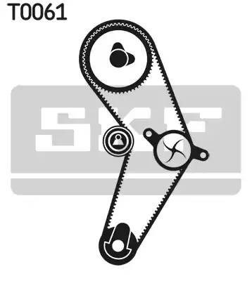 Комплект ГРМ RENAULT Logan,Sandero (-09) (1.4/1.6) (8V) SKF VKMA 06000 SKF