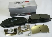 КОЛОДКИ ТОРМОЗНЫЕ ДИСКОВЫЕ CMP4320 GAZELLE NEXT УСИЛЕННАЯ С ПЛАСТИНАМИ И АКСЕССУ CMP4320 CAMPAR