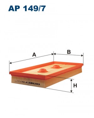 Фильтр воздушный VW Golf 5 (03-),Passat B6 (05-),Touran (03-) SKODA Octavia (04- AP1497 FILTRON