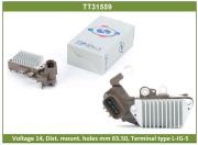 Регулятор TOYOTA Corolla (92-97) напряжения генератора TESLA TECHNICS TT31559 TESLA TECHNICS