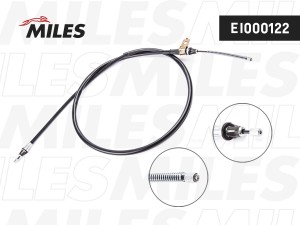 Трос стояночного тормоза правый NISSAN NOTE 06- EI000122 EI000122 MILES