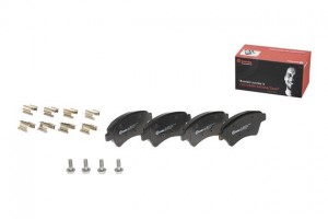 P68034 GDB1597=976 20 !колодки дисковые п.\ Renault Megane 1.4/1.6/2.0/1.5CDi/1. P68034 BREMBO