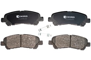 Тормозные колодки задние, Low Metallic C12CR0151 C12CR0151 CWORKS
