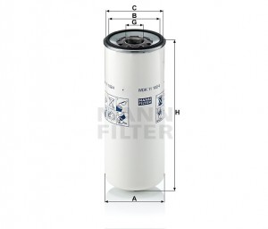 Фильтр топливный FORD CARGO WDK11102/4 WDK 11 102-4 MANN FILTER