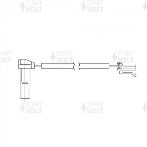 Датчик скорости для а/м Chevrolet Aveo (11-)/Captiva (06-)/Opel Astra (09-) АКПП VSSP0512 START VOLT