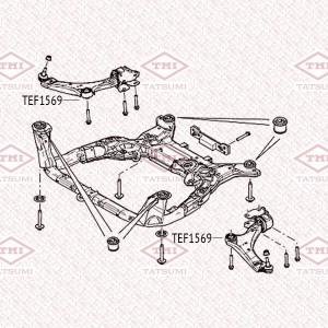 FORD MONDEO IV (2007>)/ S-MAX (2006>) TEF1569 TATSUMI