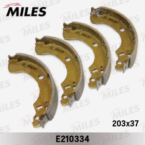 Колодки барабанные (NISSAN ALMERA N16 00-/PRIMERA P11 96-02) (TRW GS8487) E21033 E210334 MILES