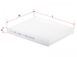 Фильтр салона HYUNDAI SANTA FE 10- CA28330 CA28330 SAKURA