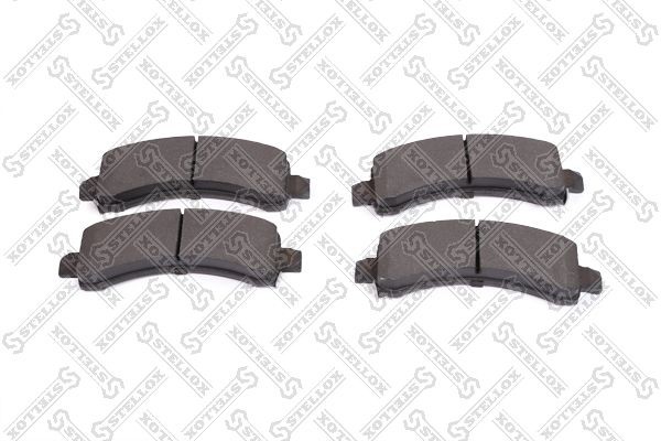 колодки дисковые задние! с антискрип. пластинами\ Chevrolet Tahoe 95>/Suburban 0 1000-010B-SX STELLOX