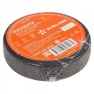 Изолента для жгутирования проводки 19 мм*15 м, антискрип, на осн. флиса (ADFT003 ADFT003 AIRLINE