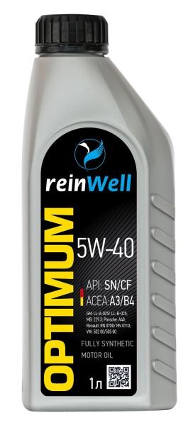Масло моторное REINWELL A3/B4 5W40 синт.1л 4932 REINWELL