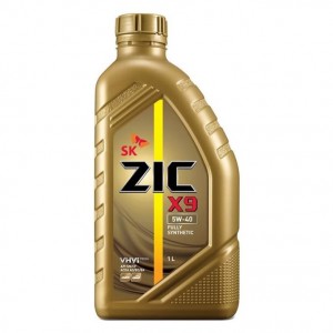 Масло моторное синтетическое ZIC Х9  5W-40 1л 132613 132613 ZIC