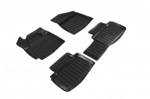 Коврик салона CHANGAN CS 55 (17-) полиуретан черный (4 предм.) SEINTEX 94395 SEINTEX