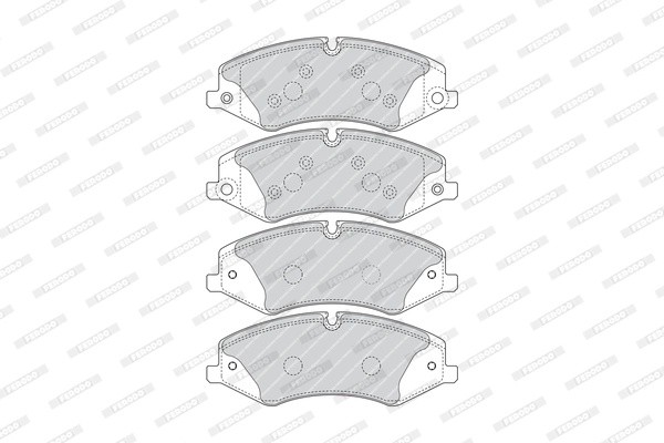 Колодки передние LAND ROVER DISCOVERY IV, RANGE ROVER III, SPORT FDB4455 FDB4455 FERODO