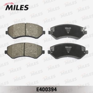 Колодки тормозные передние (без датчика) (Смесь Low-Metallic) CHRYSLER VOYAGER 2 E400394 MILES