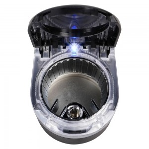 Пепельница в автомобиль с подсветкой черная AIRLINE ADAC002 AIRLINE