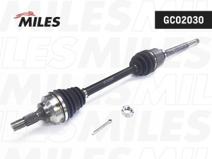 Привод в сборе правый CITROEN BERLINGO/C4/PEUGEOT PARTNER/307 1.6HDI-2.0HDI 00-  GC02030 MILES