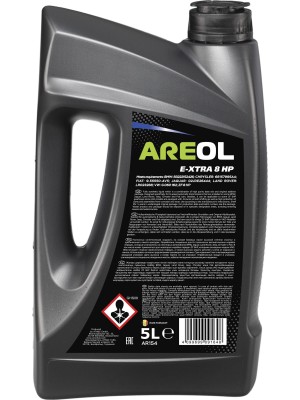 AREOL E -XTRA 8 HP (5L) масло трансм. для АКПП!синт.зелен.,аналог Febi 39095ZF 8 AR154 AREOL