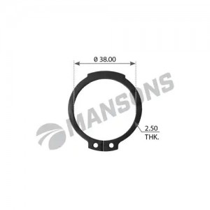 кольцо стопорное! торм.вала 38.6/42x2.5 BPW CR04 MANSONS