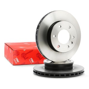 Диск тормозной передний MERCEDES SPRINTER (906), VW CRAFTER (300мм) DF4822S DF4822S TRW