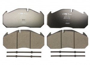 Колодки дисковые с пластинами 249.5x118.2x28.2mm 290300090110 LUMAG